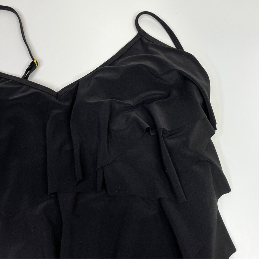Beyond Control Layered Overlay One Piece swimsuit black - 16 - Picture 5 of 12